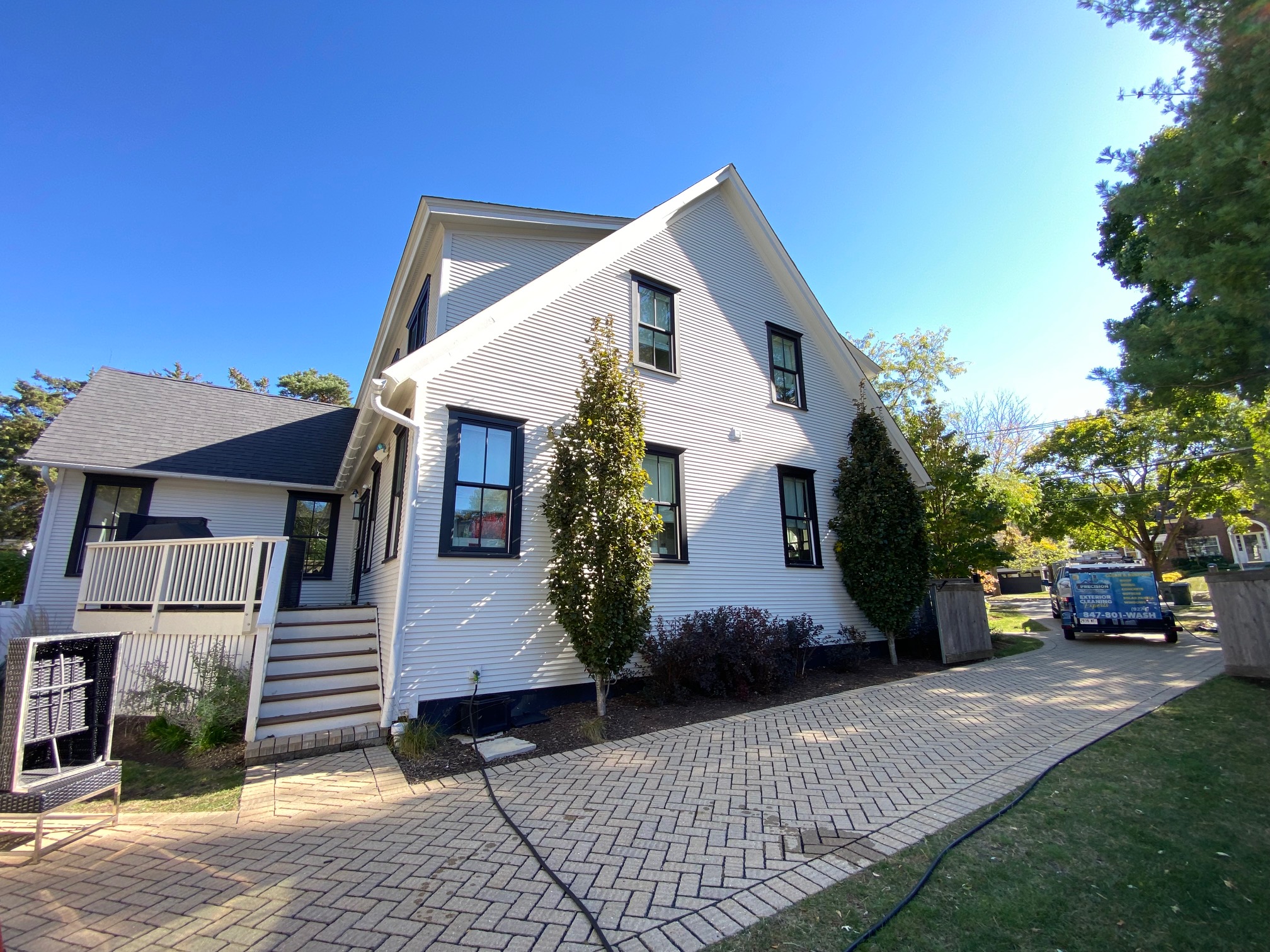 House Wash in Barrington, Illinois...Let us freshen up your home! 